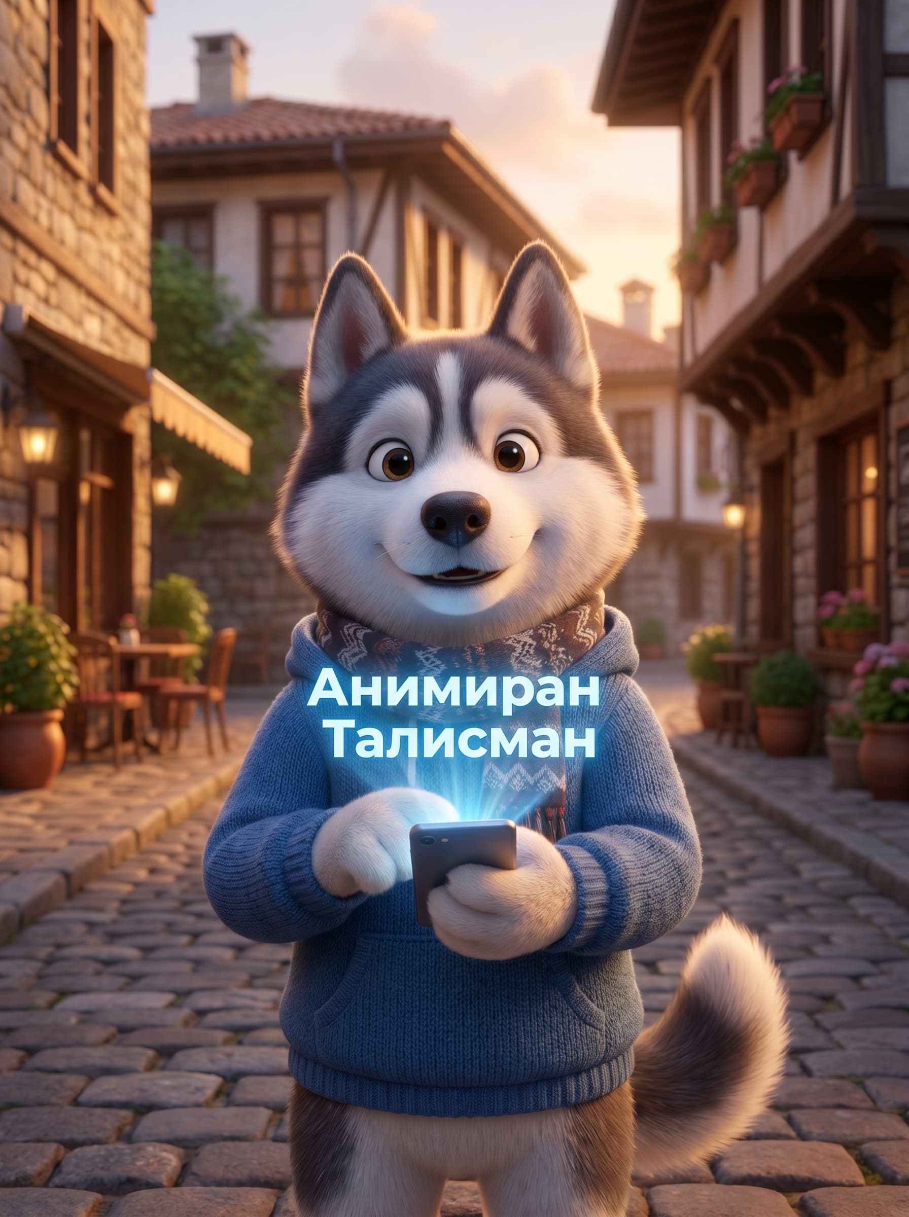 Animated brand mascot